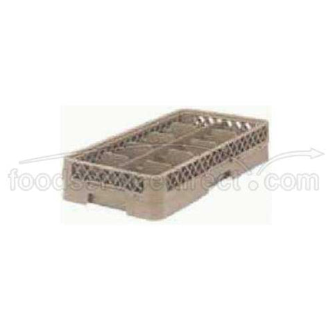 Traex Rack Master Beige 10 Compartment Half Size Dishwasher Rack - Cup/Stemware, 4 1/8 x 3 1/2 inch -- 4 per case.