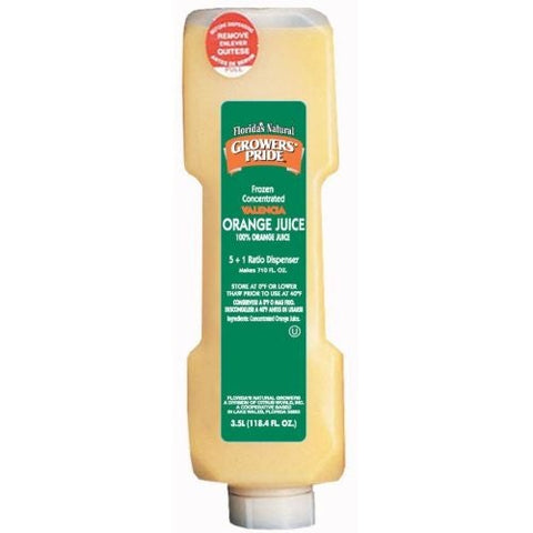 Growers Pride Orange Juice, 3.5 Liter -- 4 per case.