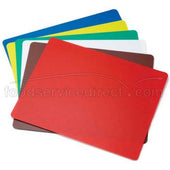 Tablecraft Polyethylene Flexible Cutting Mat - White Color, 18 x 24 inch -- 1 pack per case.
