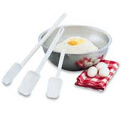 Spatula Spoon Shaped Plastic 9 1/2 Inch -- 1 Per Case