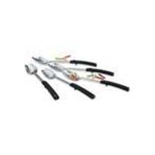 Vollrath Stainless Steel Basting Slotted Spoon with Grip N Serv Plastic Handle, 14 inch -- 12 per case.