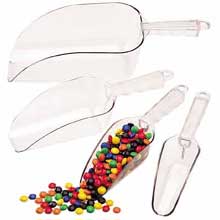 Clear 6 Oz Camwear Plastic Scoop -- 12 per case