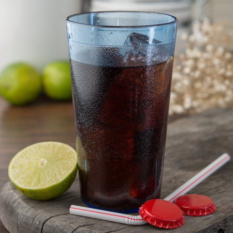 Carlisle TUMBLER STACKABLE™ SAN PLASTIC BLUE 12 OZ