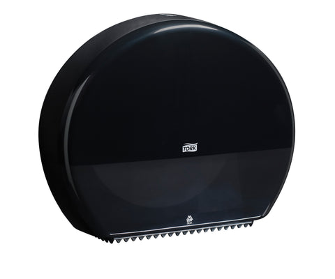 Tork Elevation® DISPENSER BATH TISSUE PLASTIC BLACK JUMBO