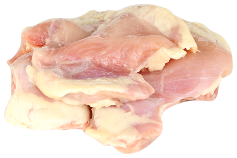 Tyson Uncooked Boneless Skinless Chicken Thigh Filets, 6 Ounce -- 4 per case.