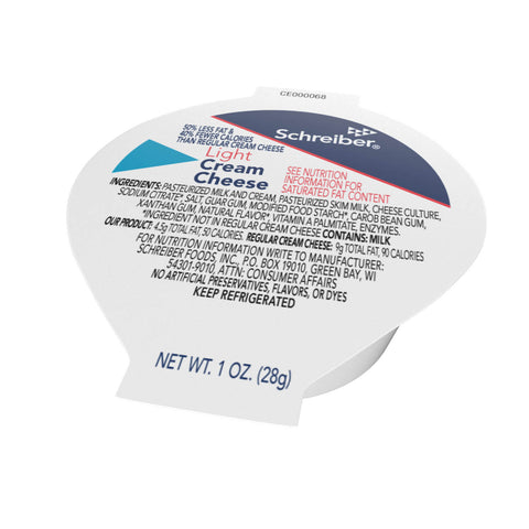 Schreiber CREAM CHEESE LIGHT SOFT SINGLE SERVE CUP