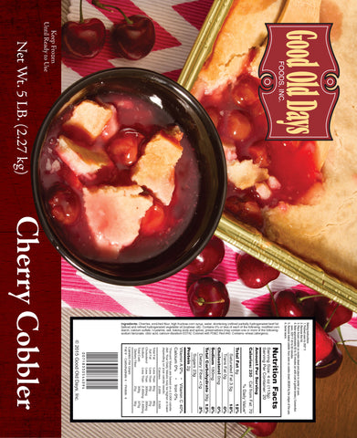 Good Old Days Cherry Cobbler, 5 Pound -- 4 per case.