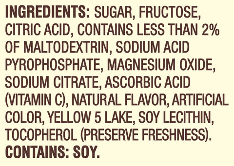 Drink Mix Lemonade Sugar Sweet 2-gal