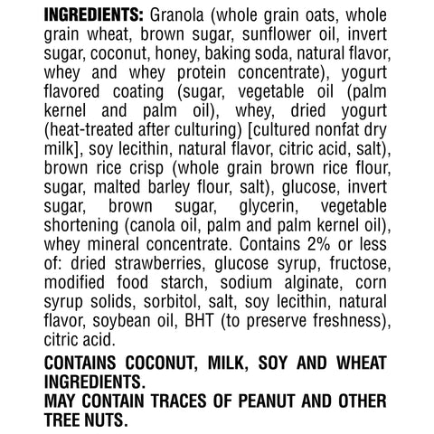 Quaker Chewy GRANOLA BAR YOGURT STRAWBERRY CHEWY