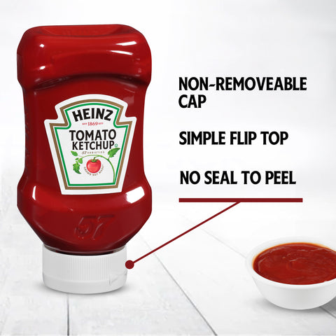 Heinz® KETCHUP BOTTLE UPSIDE DOWN 051200/78004354
