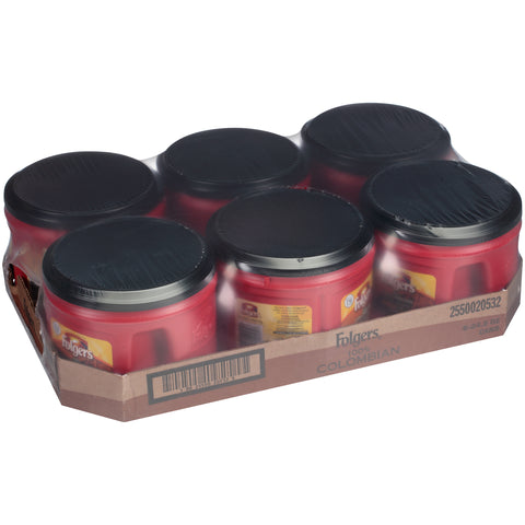 Coffee Ground Colombian Canister