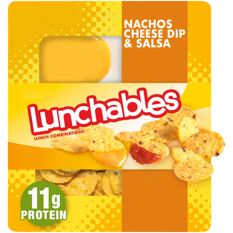 Lunchables Nachos Cheese Dip And Salsa