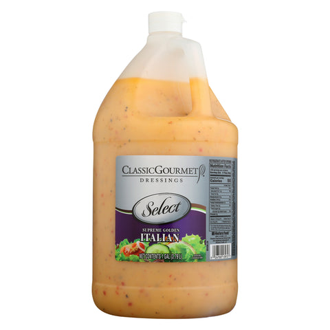 Ventura Foods Classic Gourmet Select Supreme Golden Italian Salad Dressing, 4 Gallon.