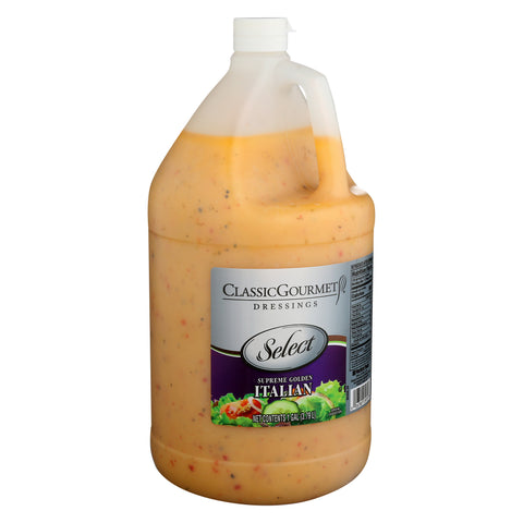 Ventura Foods Classic Gourmet Select Supreme Golden Italian Salad Dressing, 4 Gallon.