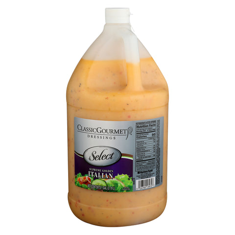 Ventura Foods Classic Gourmet Select Supreme Golden Italian Salad Dressing, 4 Gallon.