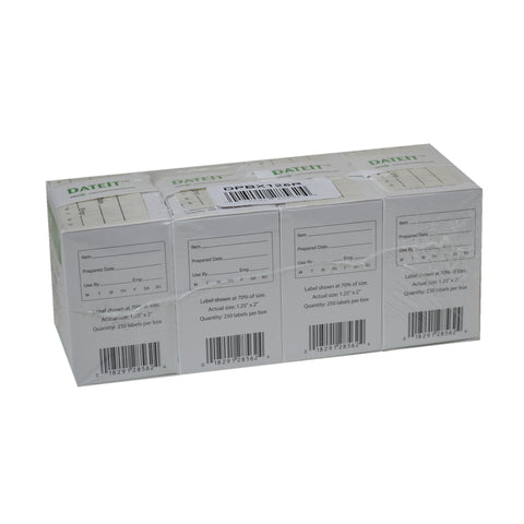 National Checking LABEL ITEM/DATE/USE BY DISSOLVING .25X2