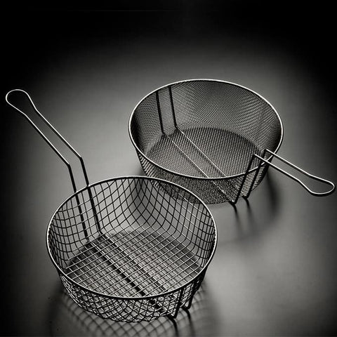 American Metalcraft Tinned Steel Coarse Mesh Culinary Basket, 10 inch Diameter -- 36 per case