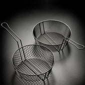 American MetalCraft BASKET CULINARY TINNED STEEL FINE MESH 12