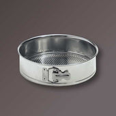 American MetalCraft PAN SPRINGFORM DURABLE BUCKLE REMOVABLE BOTTOM TINPLATE 10