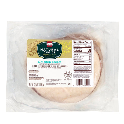 Natural Choice® CHICKEN BREAST OVEN ROASTED SLICED 1 OZ