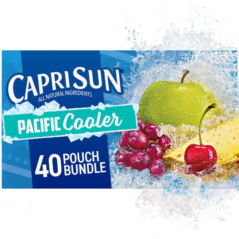 Capri Sun Original Pacific Cooler Beverage, 60 Fluid Ounce -- 4 per case.