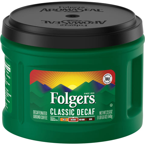 Folgers® COFFEE GROUND CLASSIC ROAST DECAF