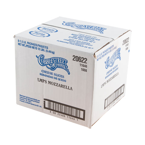 Cheese Mozzarella Sliced .75 Oz