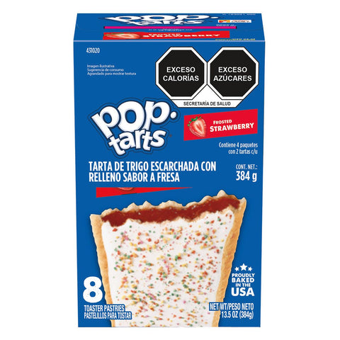Kelloggs Frosted Strawberry Pop Tarts, 13.5 Ounce -- 12 per case