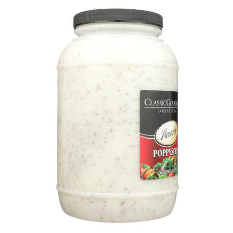 Classic Gourmet Reserve Poppyseed Dressing, 8.95 Pound Jar -- 2 per case.