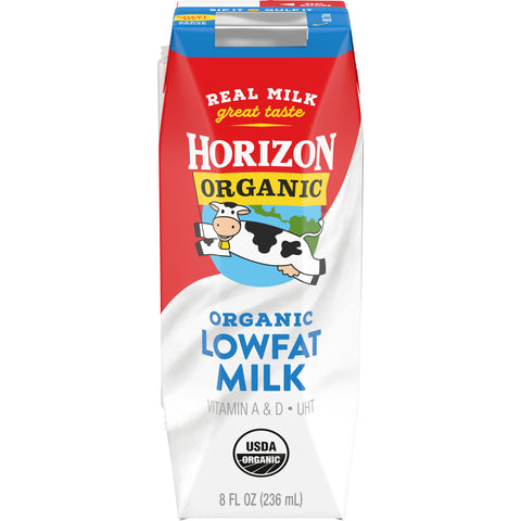 Milk 1% Reduced Fat Organic Aseptic