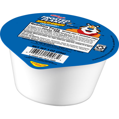 Kelloggs Frosted Flakes Reduced Sugar Multi Grain Cereal, 1 Ounce -- 96 per case.