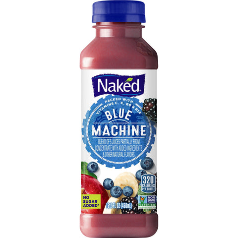 Naked Juice JUICE BLUE MACHINE 100% REFRIGERATED PLASTIC BOTTLE