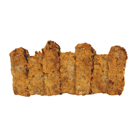 Advance Food Super Rib Chopped Pork Patties, 3 Ounce -- 53 per case.