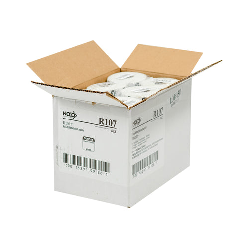 National Checking LABEL SUN TRILINGUAL 1X1 ROLL