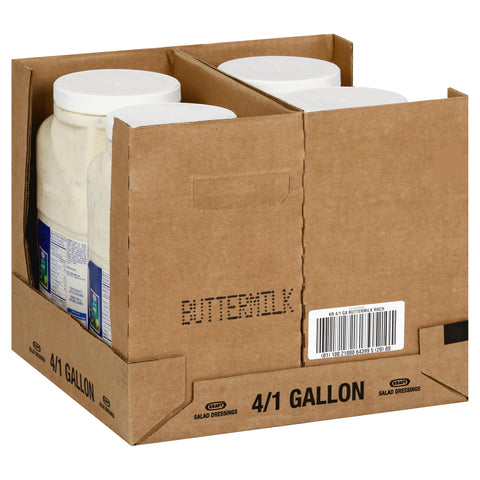 Kraft Dressing Buttermilk Ranch, 1 Gallon -- 4 Case