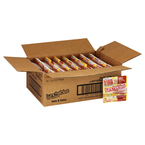 Lunchable Ham/swiss Cracker