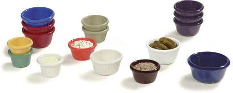 Carlisle RAMEKIN SMOOTH MELAMINE GREEN 4 OZ