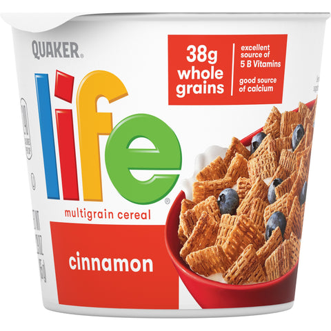 Quaker® CEREAL IN A CUP LIFE CINNAMON