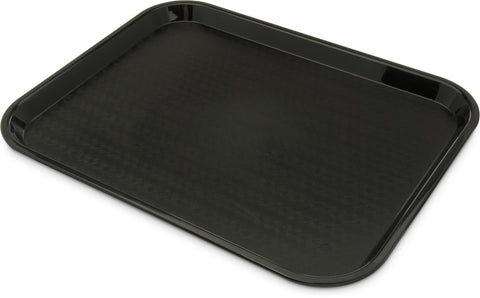 Carlisle TRAY SERVING CAFE® STANDARD BLACK 14X18