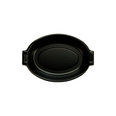 Dart Quiet Classic® PLATE FOAM LAMINATED BLACK 8 OZ