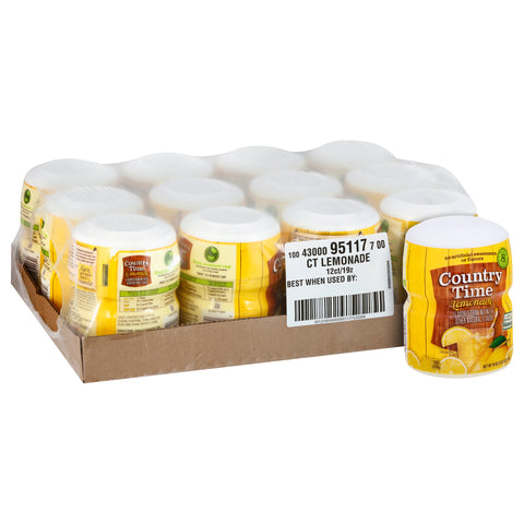Country Time Lemonade Drink Mix, 19 Ounce -- 12 per case