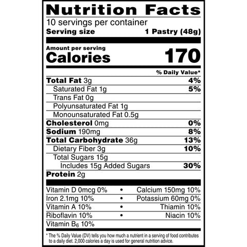 Pastry Pop-tart™ Made W/ Whole Grain Frosted Cinnamon