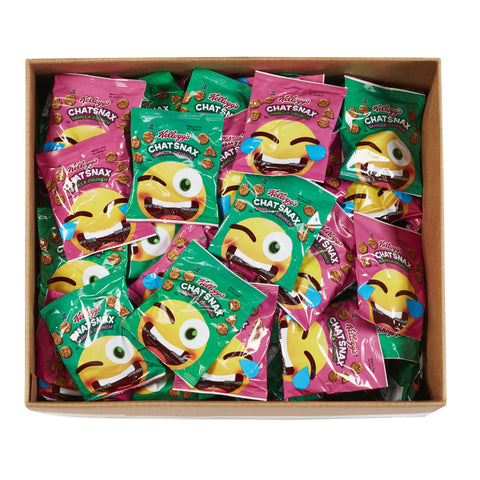 Kelloggs Chat Snax Vanilla Crunch Graham Crackers, 1 Ounce -- 210 per case