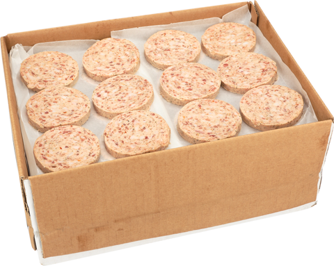 Sausage Patty Raw Stuffed No Msg 1.5 Oz