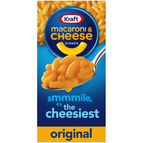 Kraft Dinners Macaroni and Cheese - Entree, 7.25 Ounce -- 35 per case.