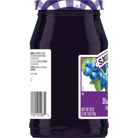 Smucker's® PRESERVES BLUEBERRY GLASS JAR