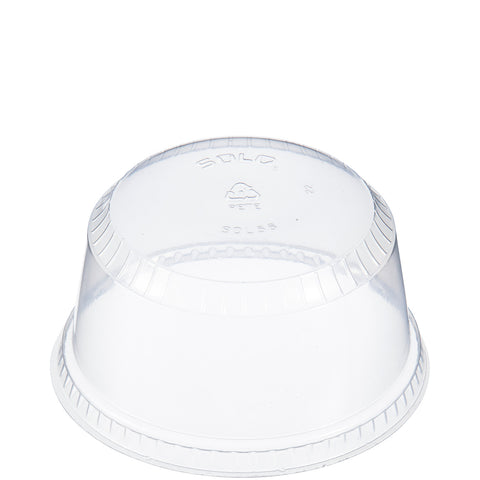 Solo® LID CLEAR PLASTIC FLAT DOME F/TP12, TN20, SD5 & SD8