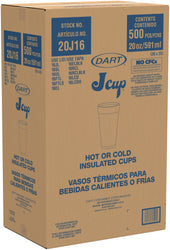 Swamp John's CUP INSULATED FOAM HOT 20 OZ