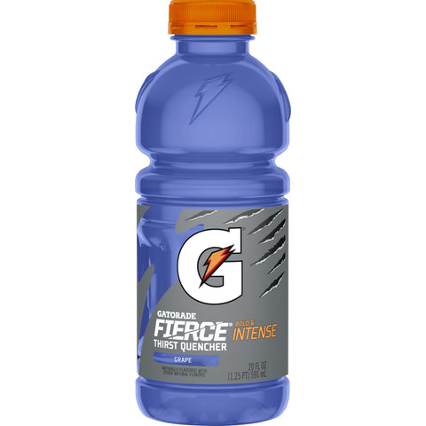 Gatorade DRINK GATORADE FIERCE GRAPE WIDEMOUTH PLASTIC BOTTLE
