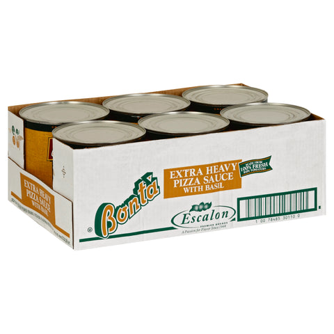 Bonta Fancy Pizza Sauce/Basil, 107 Ounce -- 6 per case.